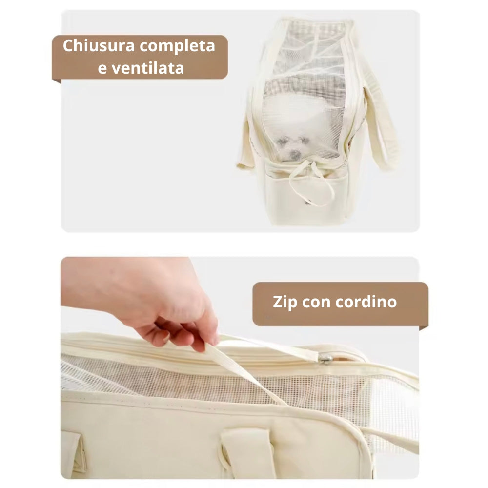 PawBag ™️ - Borsa a tracolla per cani