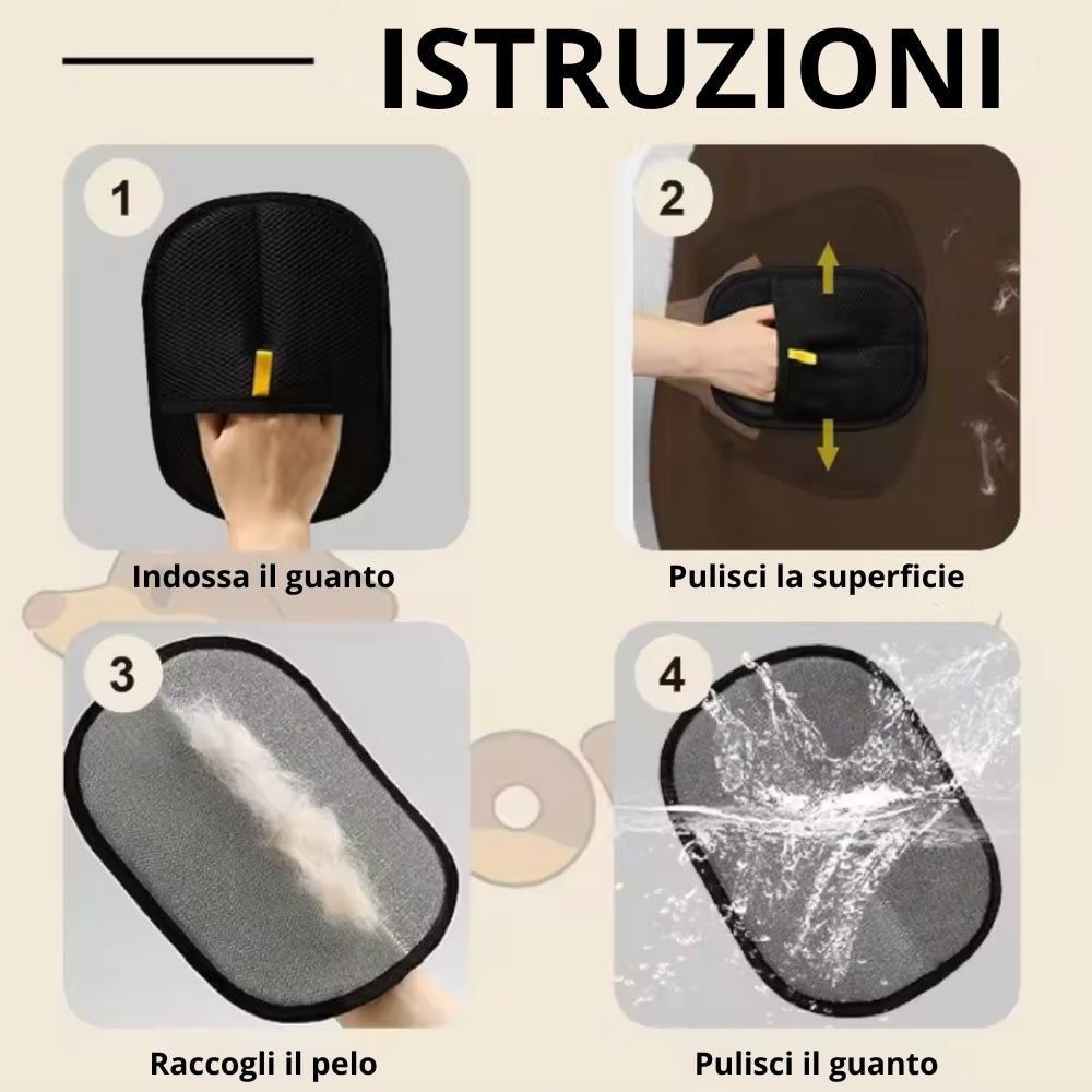 GloveUp!™️ - Guanto Rimuovi Peli - PET ROOM